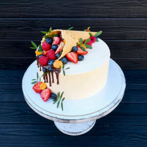 Ягодный торт на 8 марта